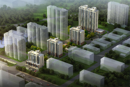 城东都市绿洲4室2厅3卫200m2简单装修